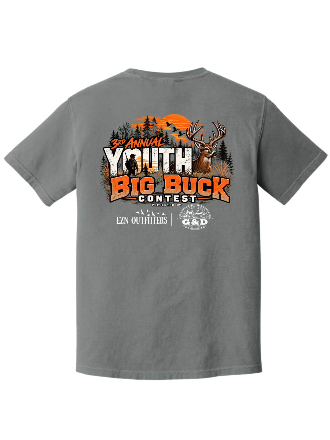 EZN Outfitters 3rd Annual Big Buck Contest 2026 Non Pocket S/S TEE Shirt