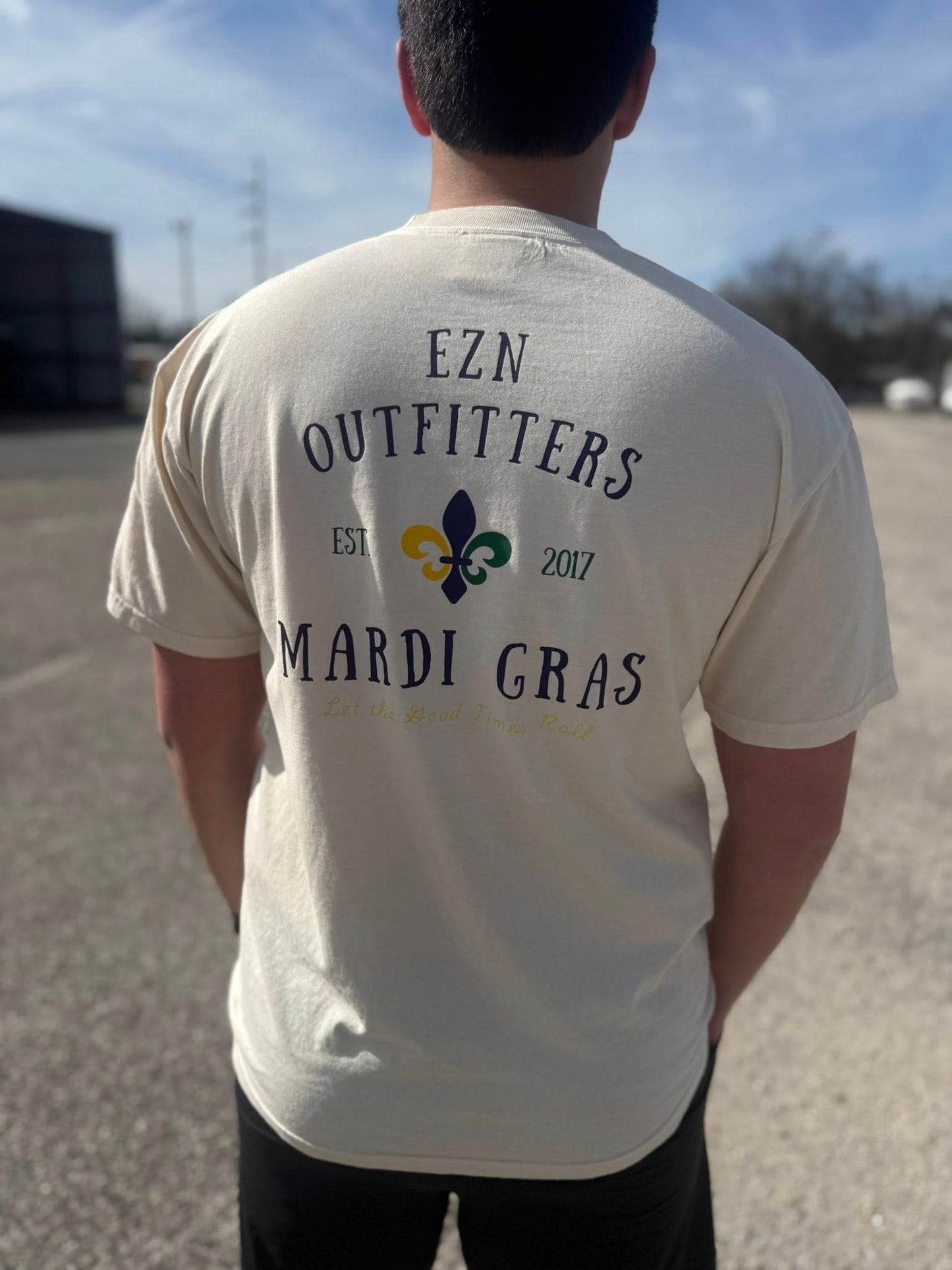 EZN Outfitters Mardi Gras Let the Good Times Roll S/S TEE Shirt