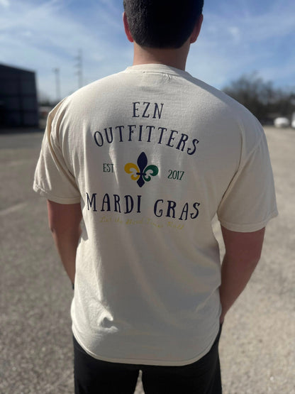 EZN Outfitters Mardi Gras Let the Good Times Roll S/S TEE Shirt