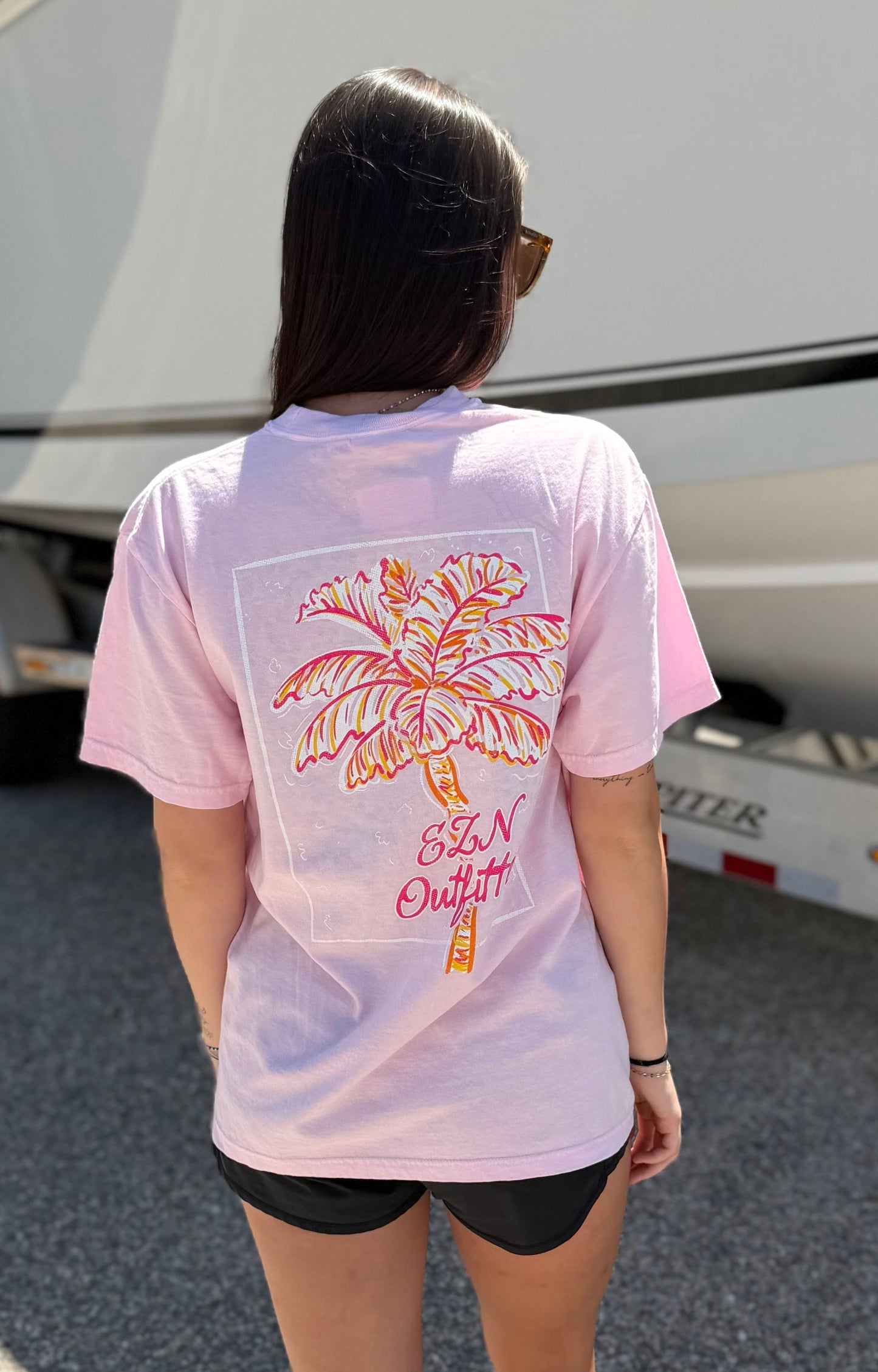 Ezn Outfitters Women's Saltwater Dreams S/S TEE Shirt