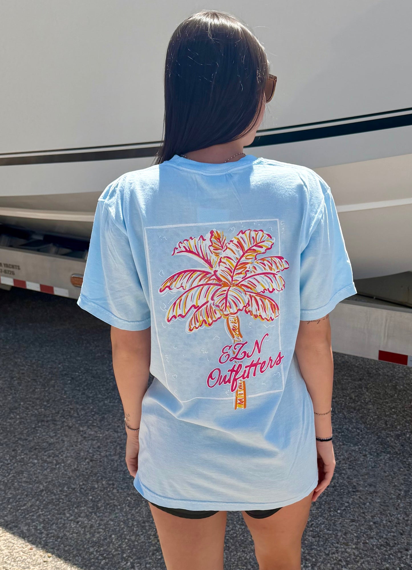 Ezn Outfitters Women's Saltwater Dreams S/S TEE Shirt