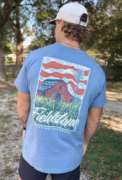 Fieldstone Outdoors USA Barn S/S TEE Shirt