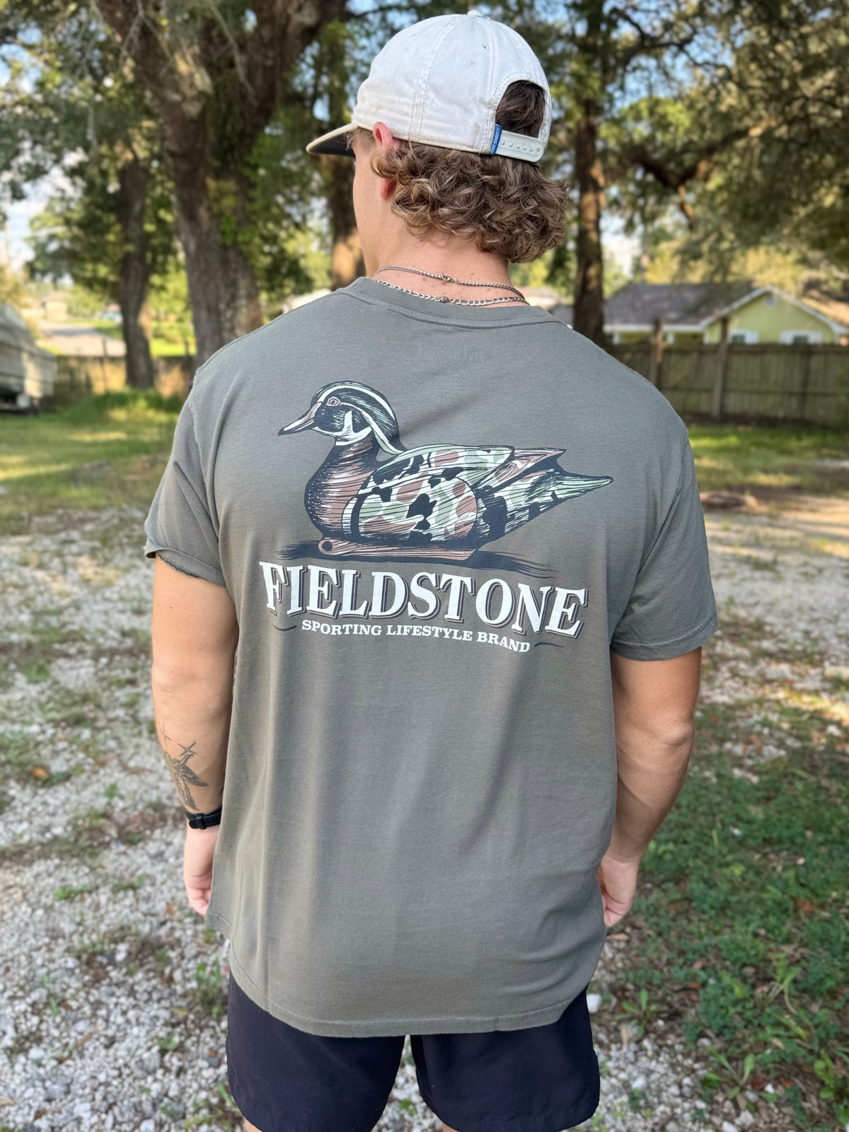 Fieldstone Outdoors Vintage Camo Decoy S/S TEE Shirt