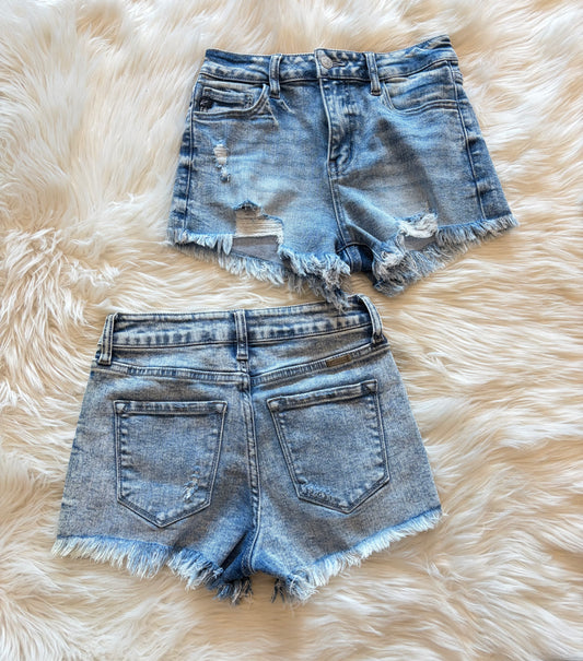 Shades of Blue Shorts