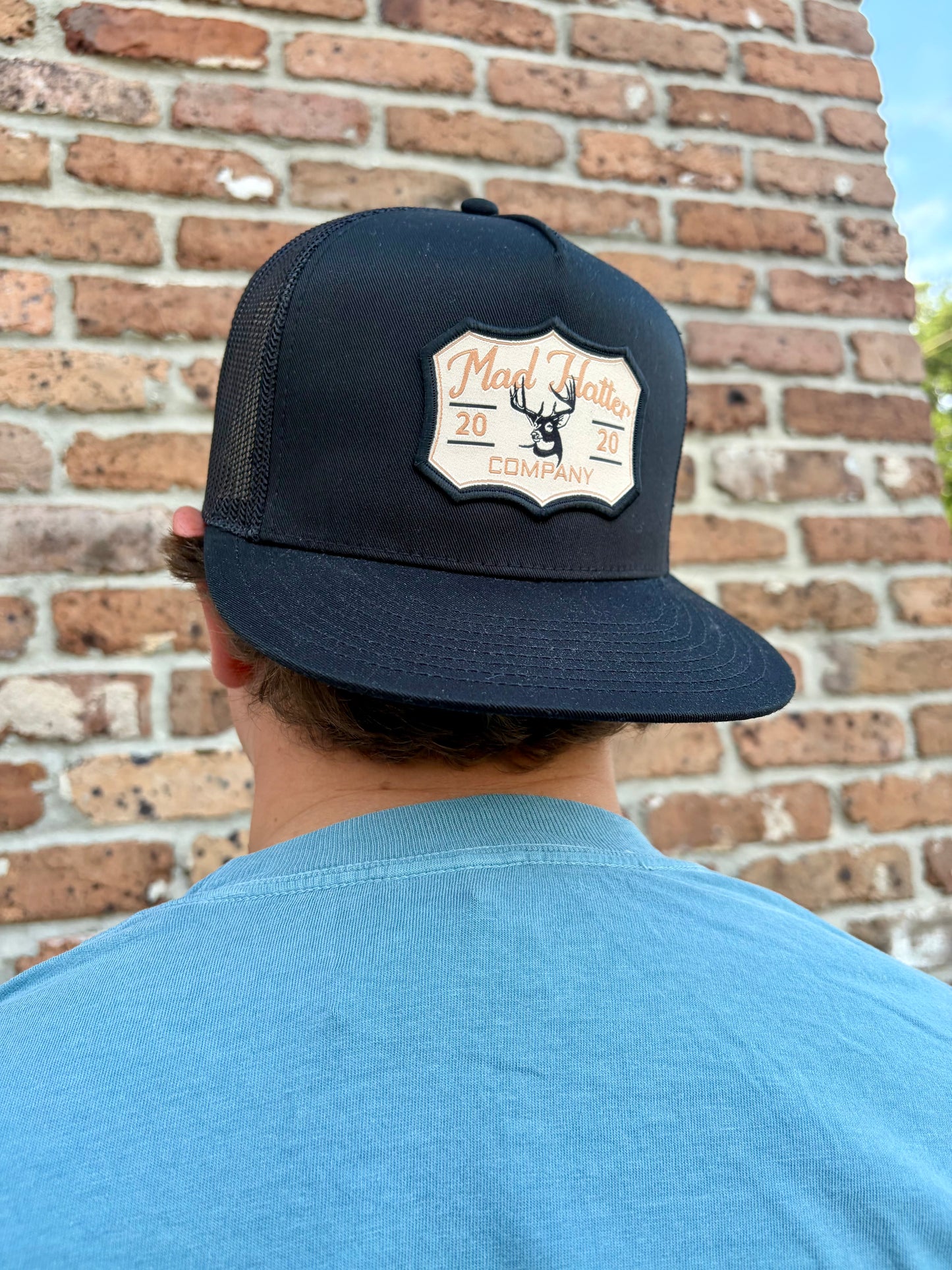 Mad Hatter Lone Buck Trucker Snapback Hat