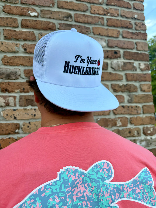 Mad Hatter I'm Your Huckleberry Trucker Snapback Hat