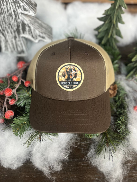 Good Ole Boy Outdoors Pointer Camo Patch Snapback Hat