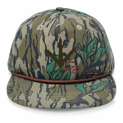 Speckle Bellies Turkey Track SB Rope Snapback Hat