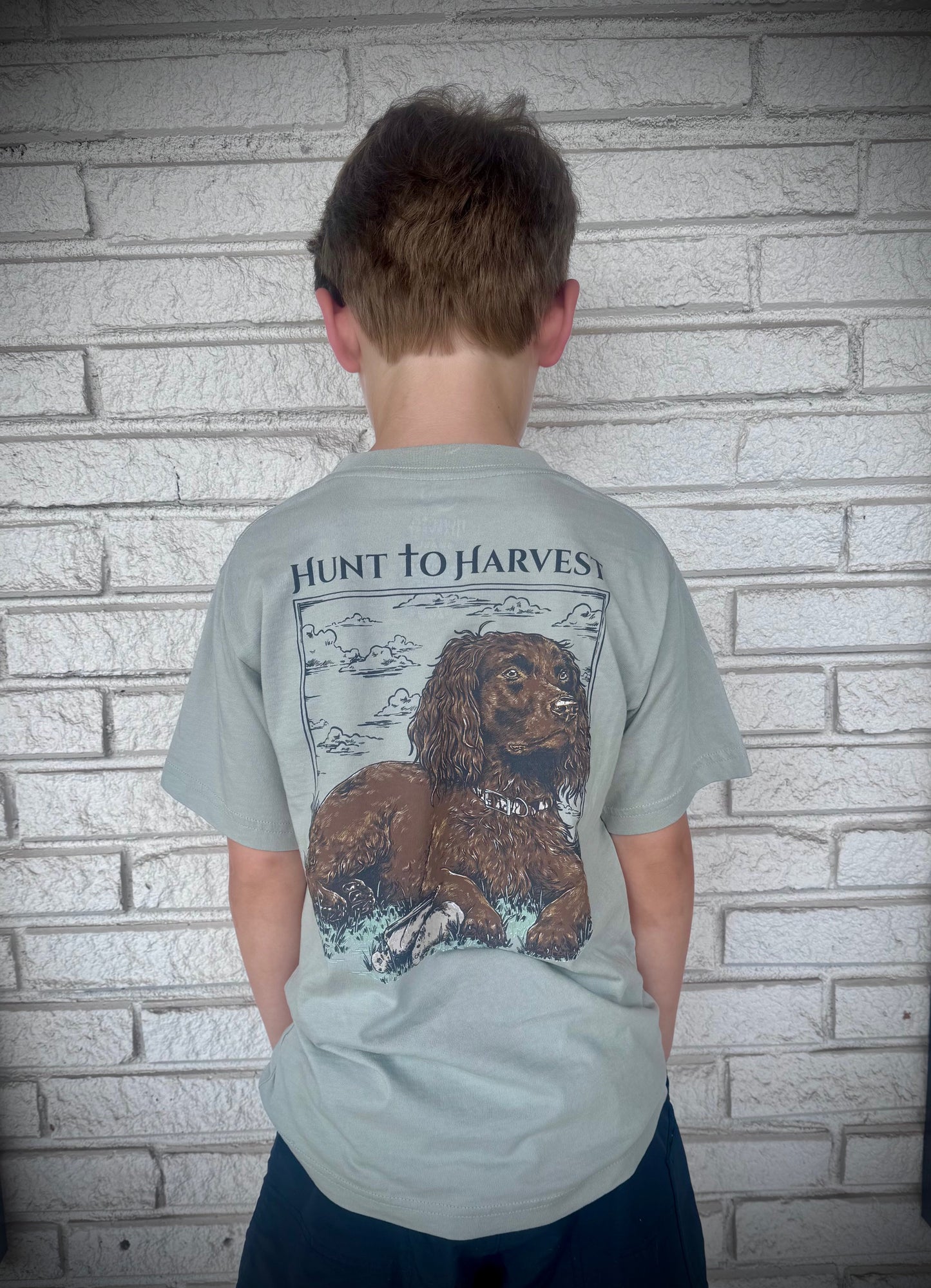 Hunt to Harvest Youth Boykin Dove Dog S/S TEE Shirt