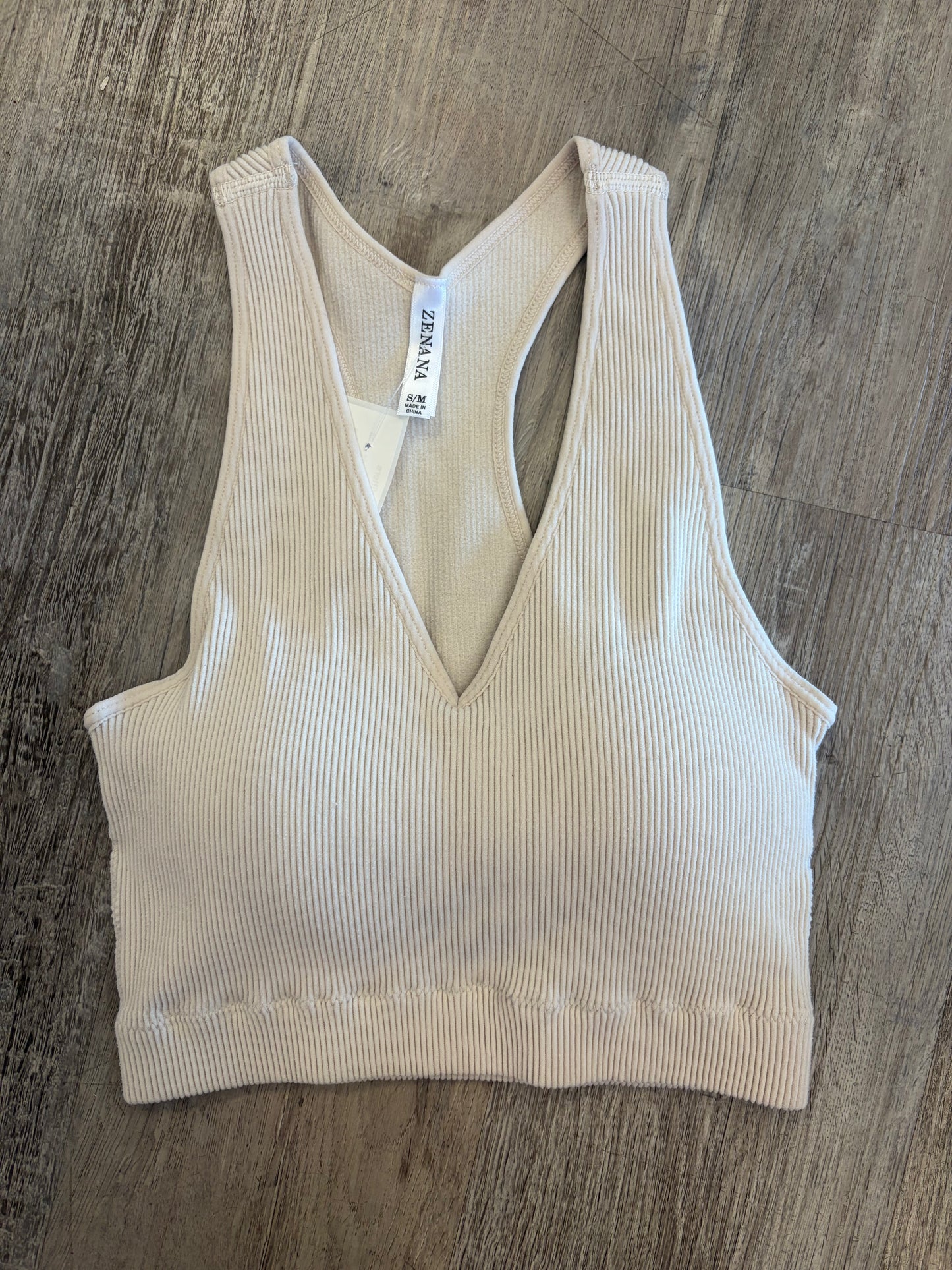 Padded Crop Top