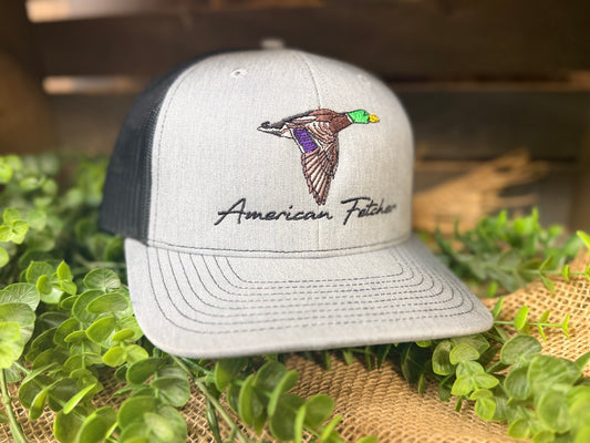 American Fetcher Mallard Flying Snapback Hat