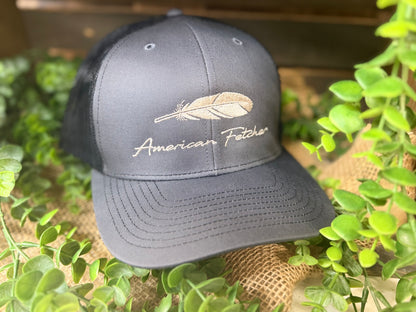 American Fetcher Feather Snapback Hat