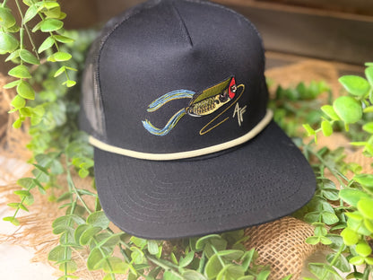 American Fetcher Frog Rope Snapback Hat