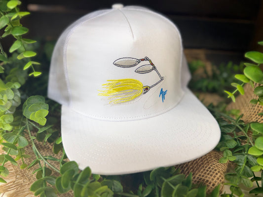 American Fetcher Spinnerbait 7 Panel Snapback Hat