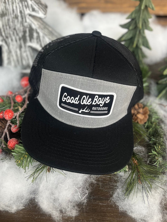 Good Ole Boy Outdoors Antler Patch 7 Panel Snapback Hat