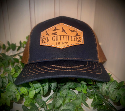 EZN Outfitters Youth Leather Patch Snapback Hat