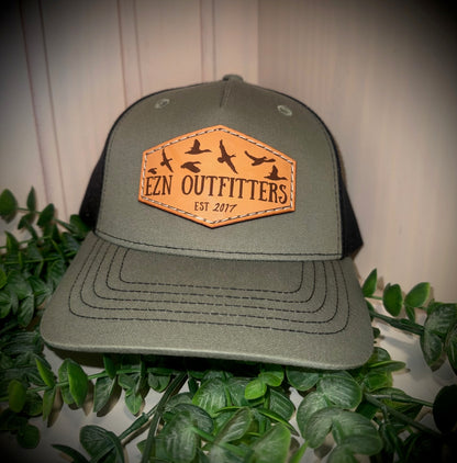 EZN Outfitters Youth Leather Patch Snapback Hat