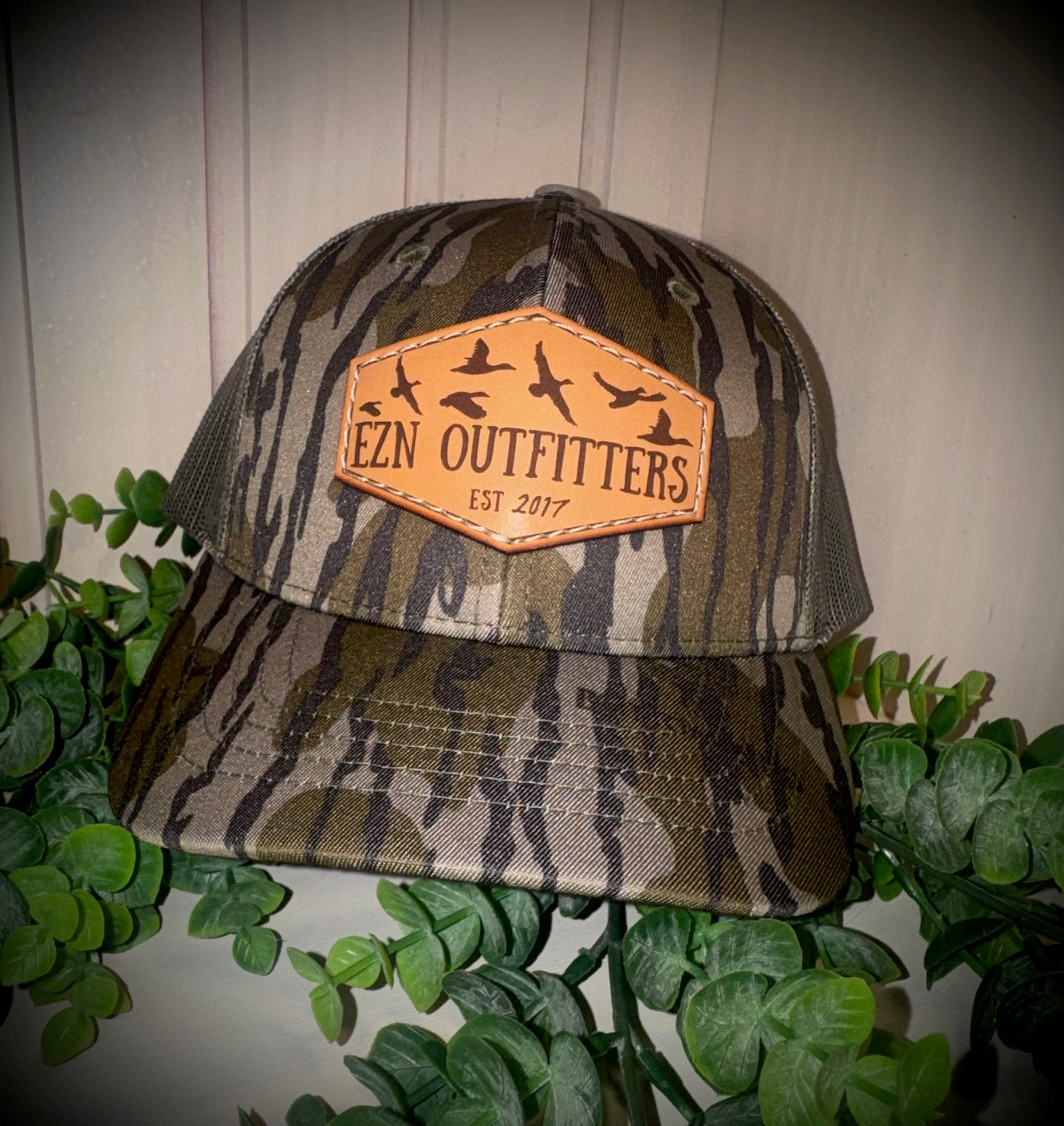 EZN Outfitters Youth Leather Patch Snapback Hat