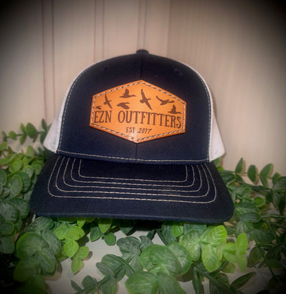 EZN Outfitters Youth Leather Patch Snapback Hat