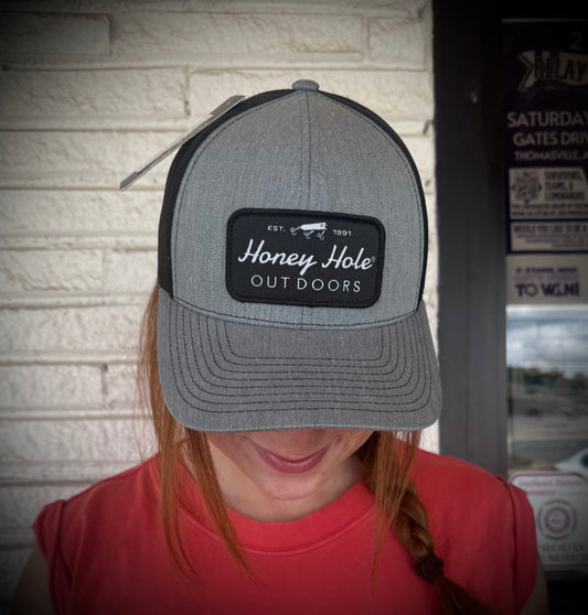 Honey Hole Outdoors OG REC Logo Patch Snapback Hat