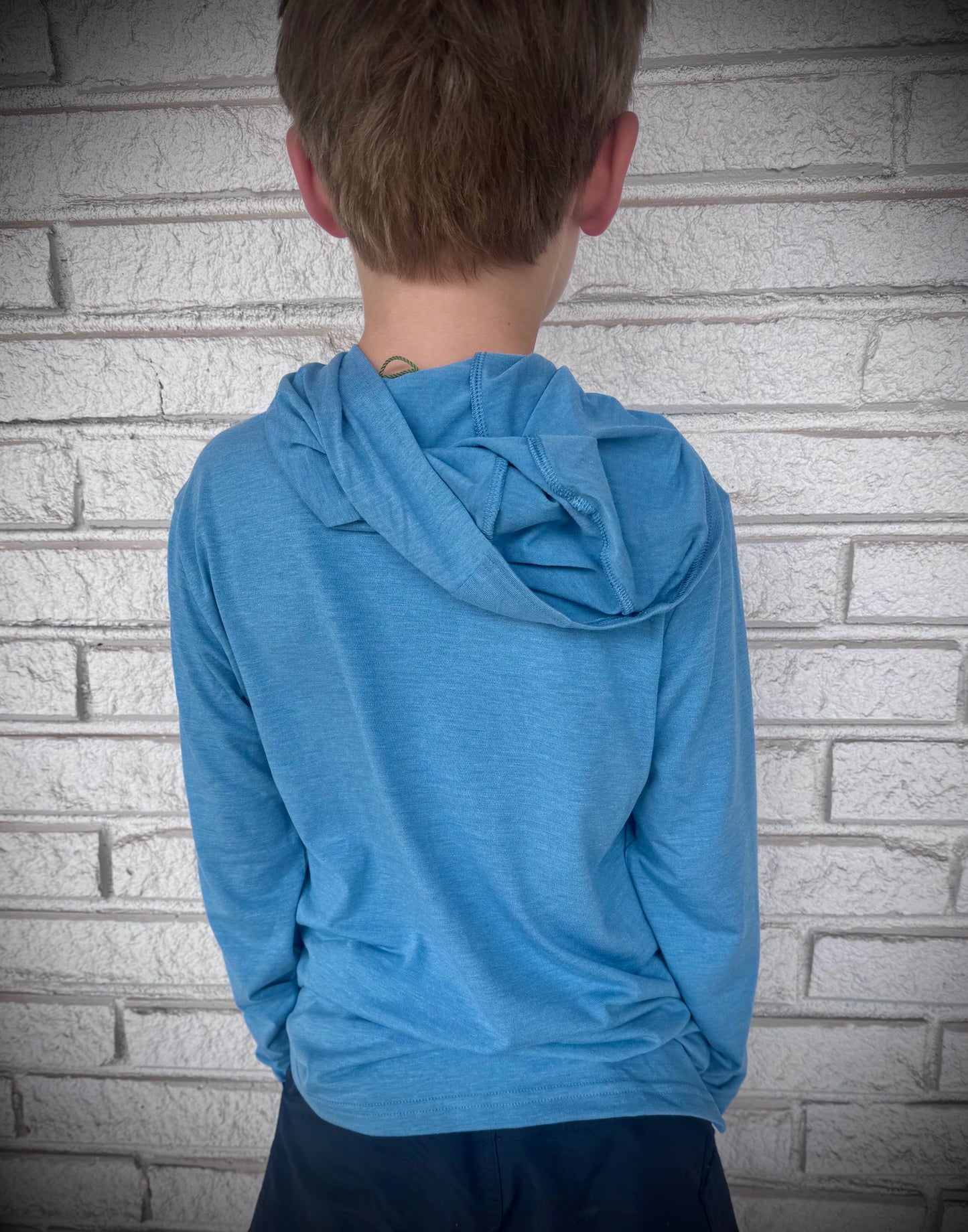 Marsh Wear Apparel Youth Buxton Hood Performance L/S Shirt