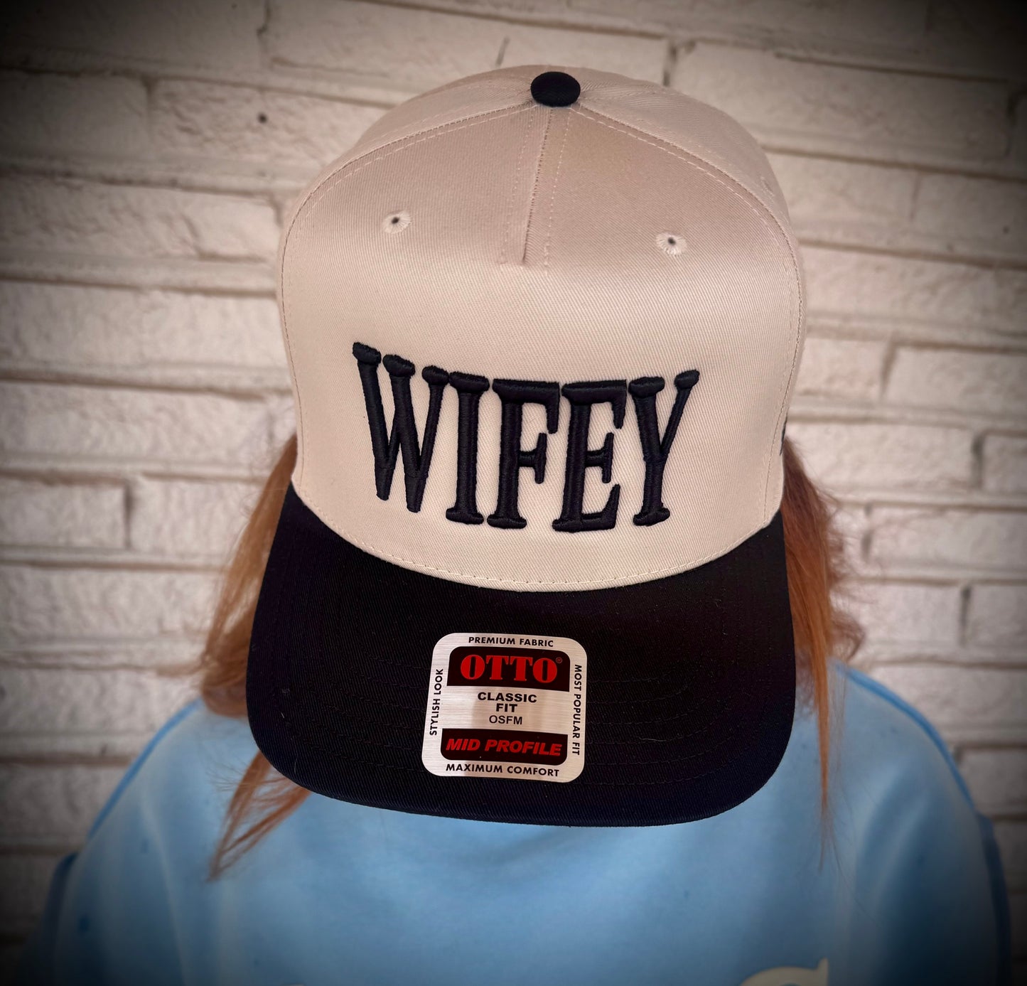 Mad Hatter Wifey Trucker Snapback Hat