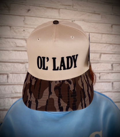 Mad Hatter OL Lady Trucker Snapback Hat