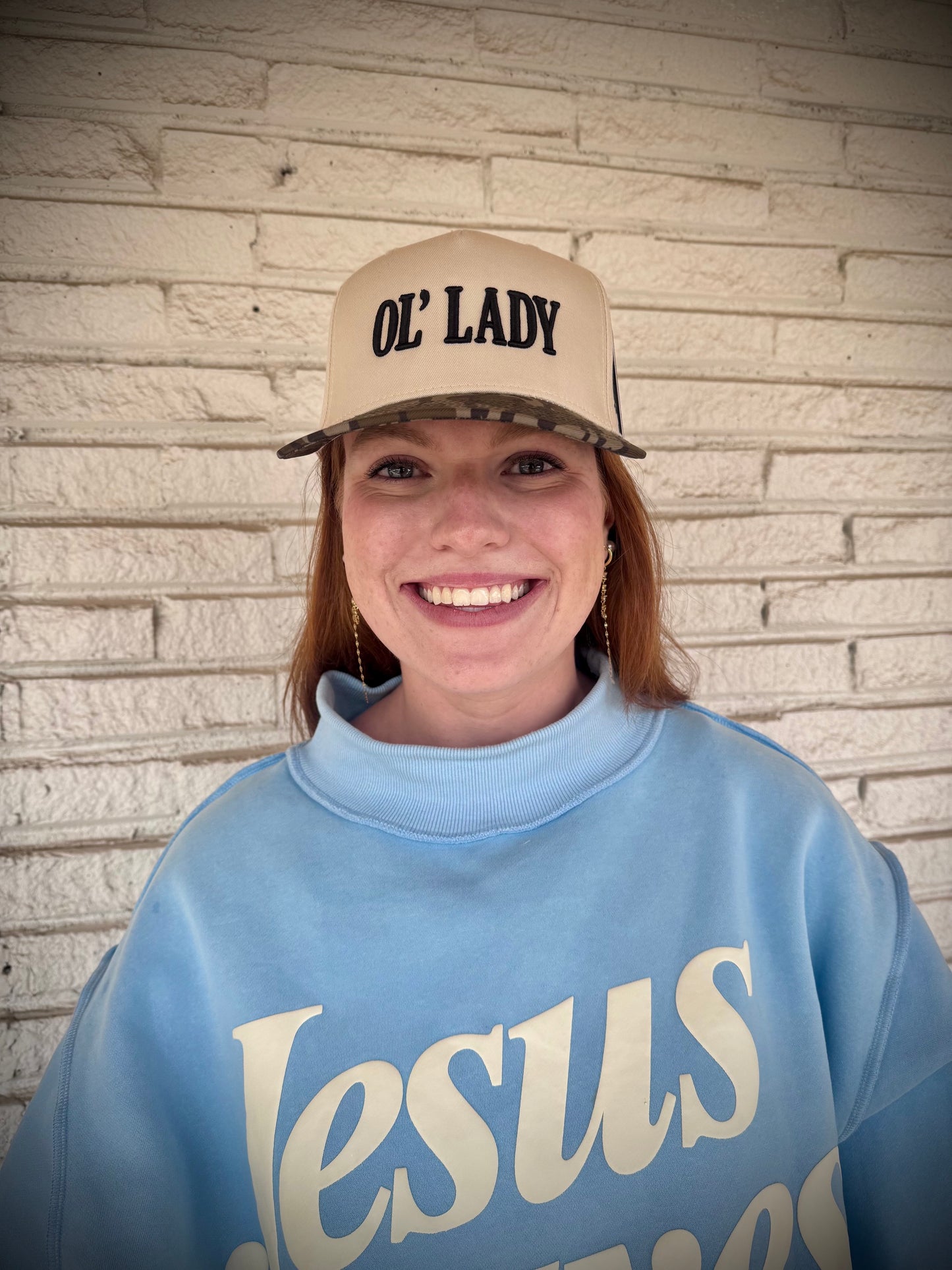 Mad Hatter OL Lady Trucker Snapback Hat
