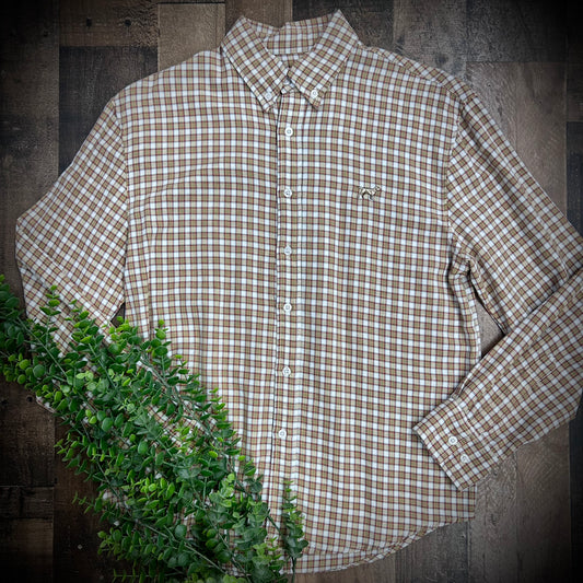 Fieldstone Outdoors Harvester Button Down L/S Shirt