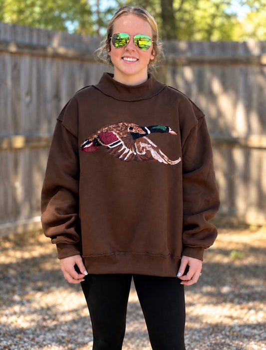 Mallard Mockneck Sweatshirt
