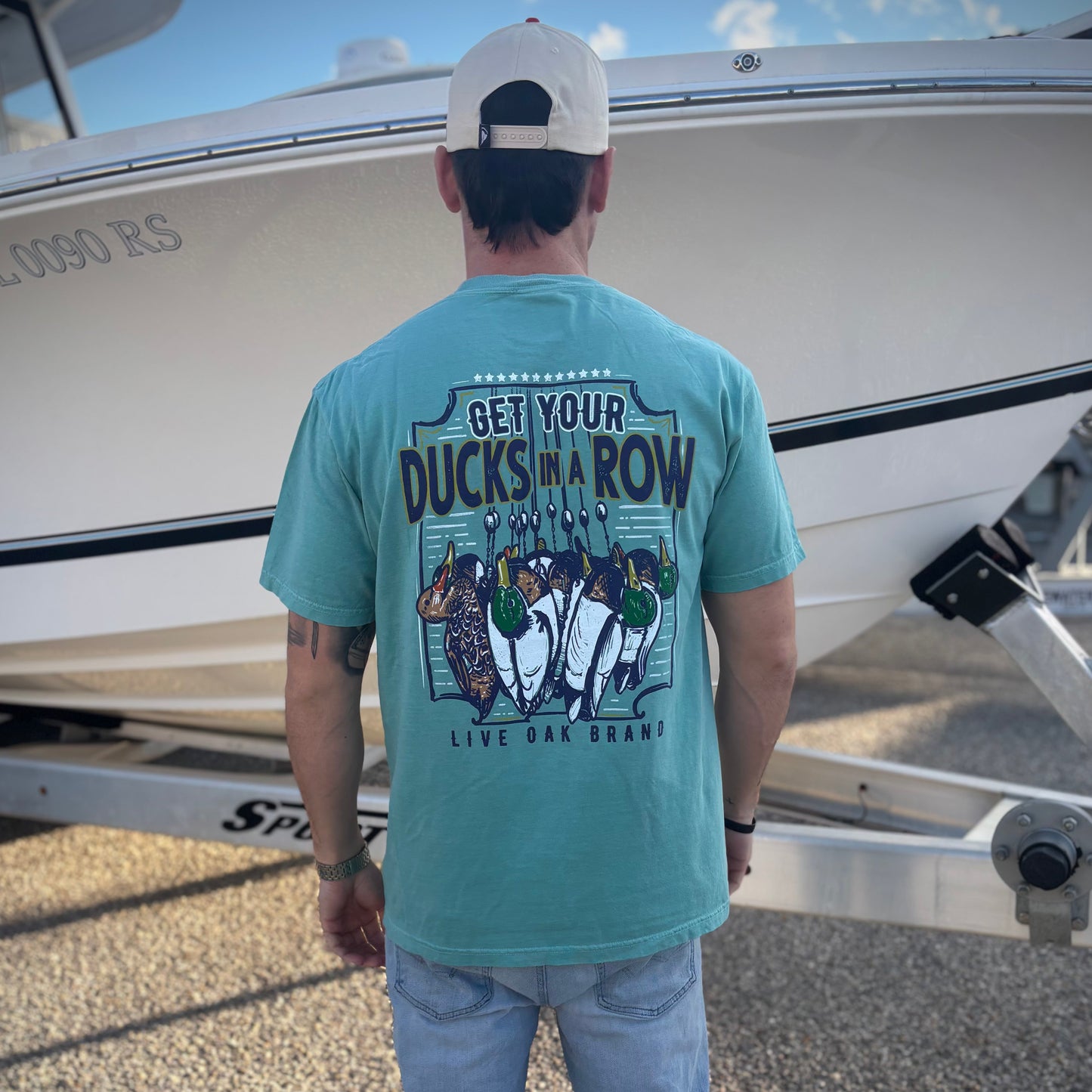 Live Oak Brand Ducks in a Row S/S TEE Shirt