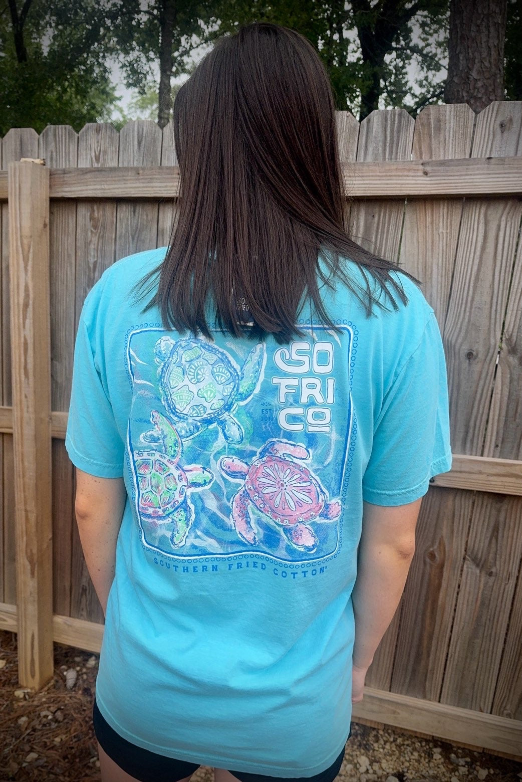 Southern Fried Cotton Women's Saltwater Society S/S TEE Shirt