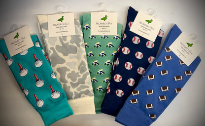 Properly Tied Men's Lucky Duck Socks