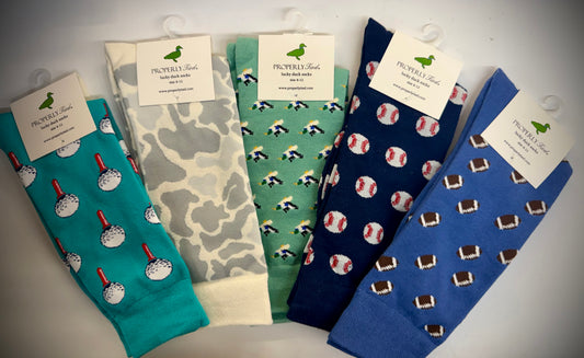 Properly Tied Men's Lucky Duck Socks