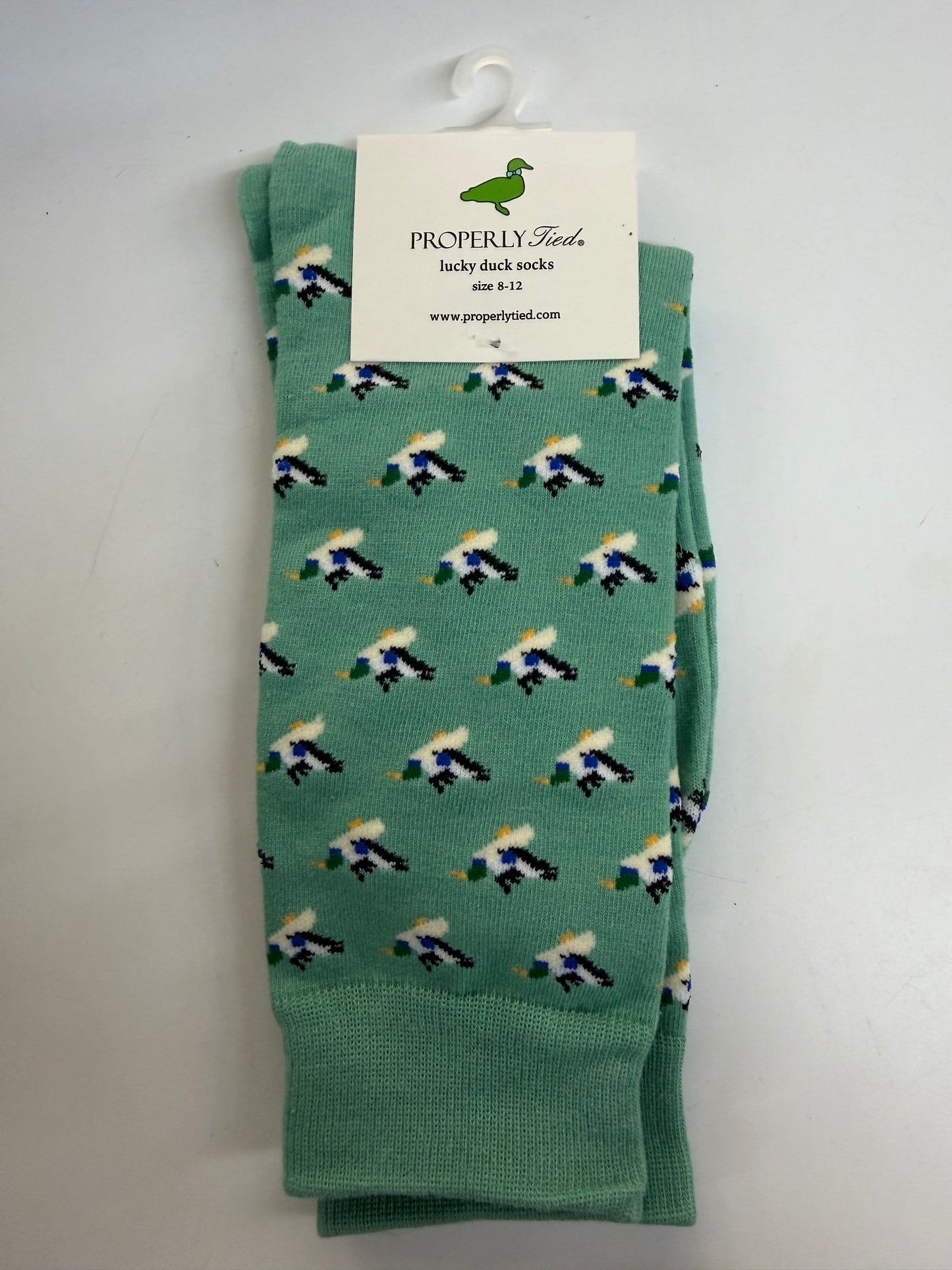 Properly Tied Men's Lucky Duck Socks