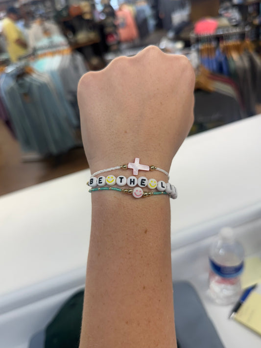 Be The Light Bracelet Stack
