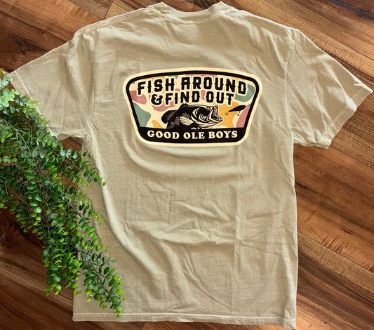 Good Ole Boy Outdoors Fish Around and Find Out S/S TEE Shirt