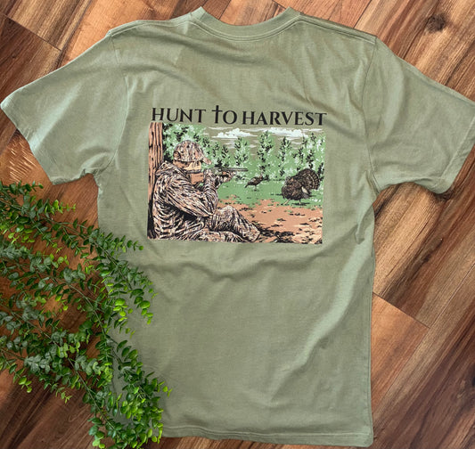 Hunt to Harvest Feathered Pursuit S/S TEE Shirt