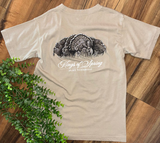 Hunt to Harvest Youth Kings of Spring S/S TEE Shirt