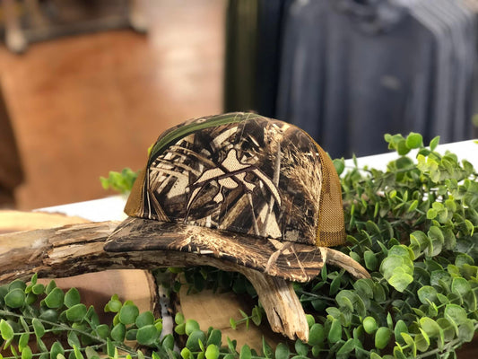 Dixie Fowl Cupped Duck FS Snapback Hat
