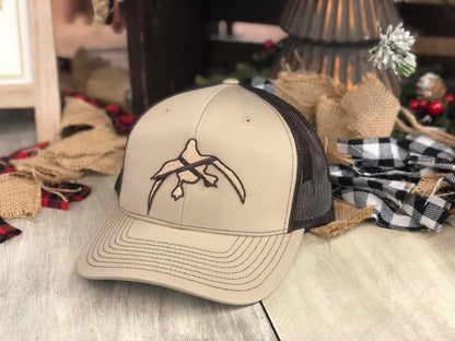 Dixie Fowl Cupped Duck FS Snapback Hat