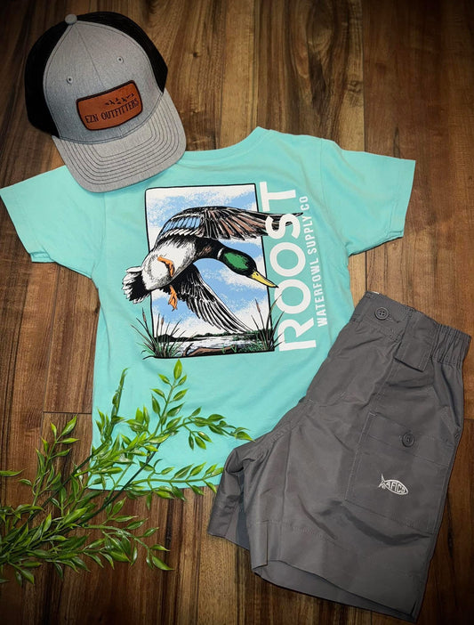 Roost Waterfowl Youth Roost Mallard Landing S/S TEE Shirt