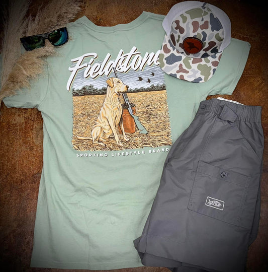 Fieldstone Outdoors Dove Fields S/S TEE Shirt