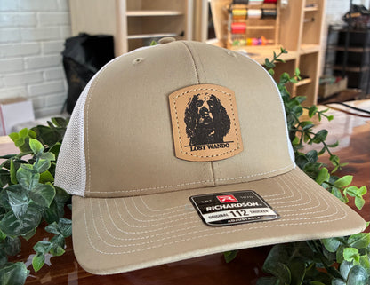 Lost Wando Boykin Portrait Leather Patch Snapback Hat