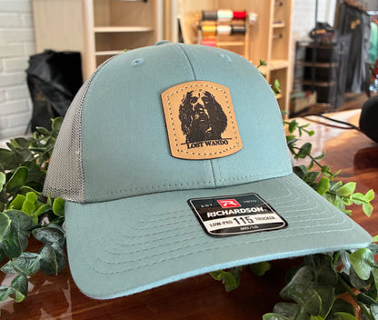 Lost Wando Boykin Portrait Leather Patch Snapback Hat