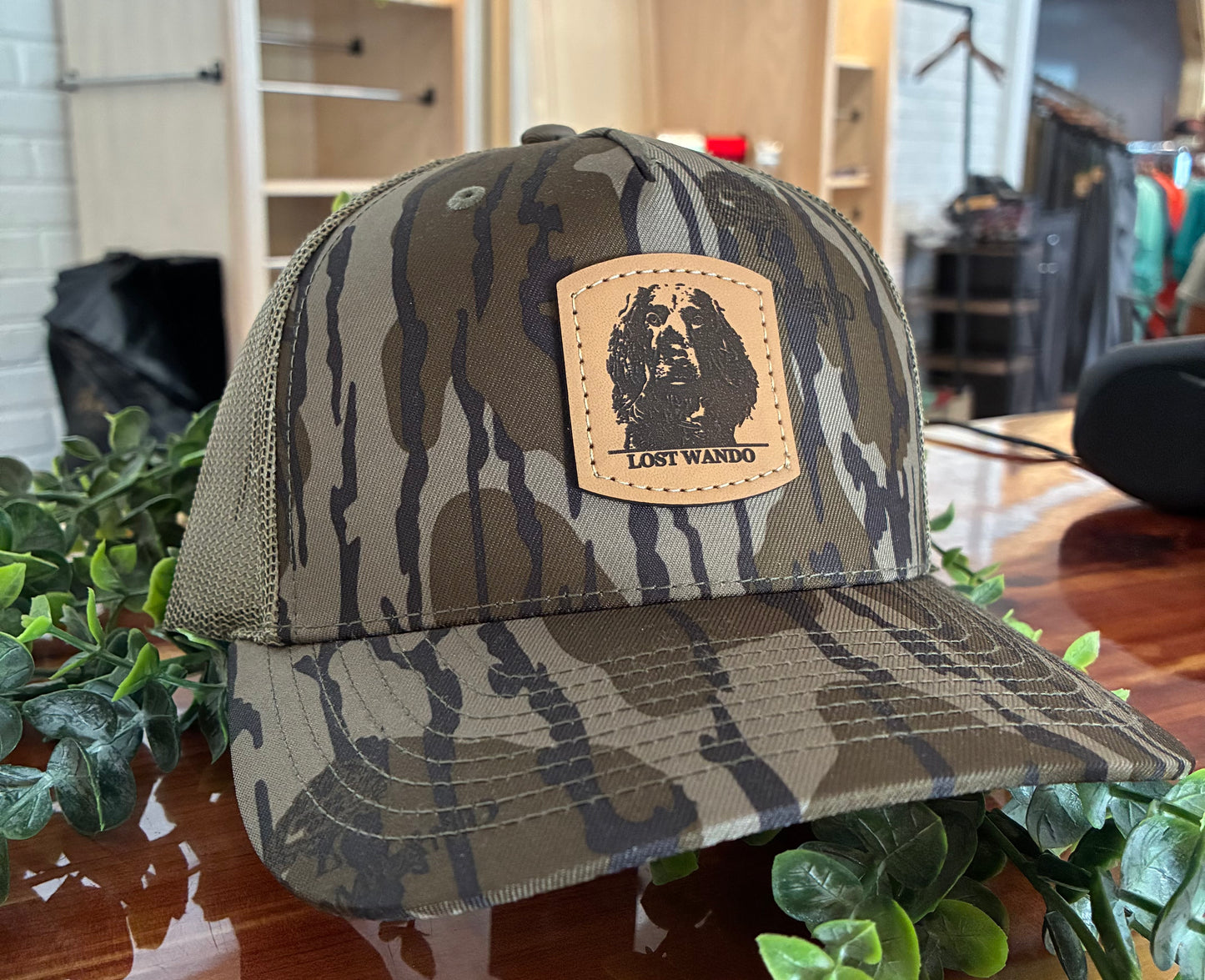Lost Wando Boykin Portrait Leather Patch Snapback Hat