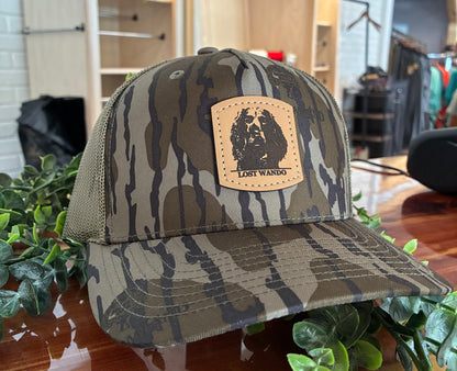 Lost Wando Boykin Portrait Leather Patch Snapback Hat