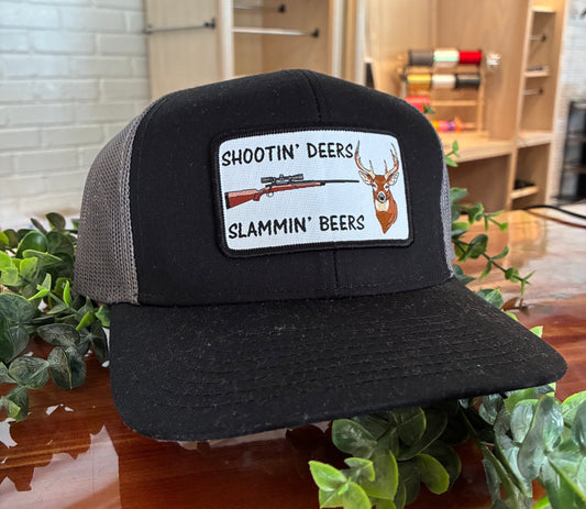 Low Country Comfort Shootin' Deer Patch Snapback Hat