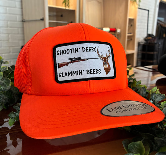 Low Country Comfort Shootin' Deer Patch Snapback Hat