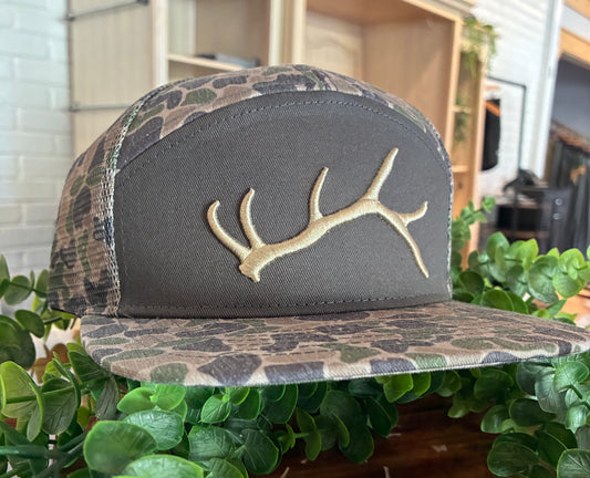 Fieldstone Outdoors 3D Puff Shed Embroidered 7 Panel Snapback Hat
